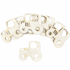 Scrapki drewniane traktor traktory dekor eko 10szt
