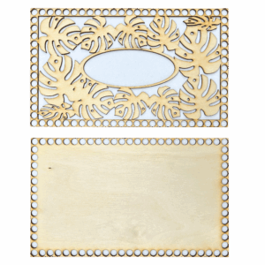 Baza dno wieko chustecznik monstera sklejka 25cm