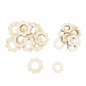 Scrapki drewniane zębatki koła zębate zębatka 10szt