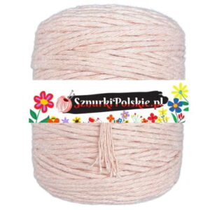 Sznurek bawełniany do makramy ŁOSOŚ 200m 3mm