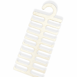 Wieszak uchwyt na krawaty krawat paski chusty drewniany sklejka 18 miejsc