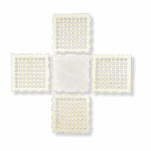 Lampion drewniany latarenka ze sklejki decoupage ozdoba świecznik 11cm