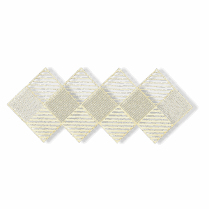 Drewniana podkładka podstawka pod kubek kwadrat decoupage ze sklejki 1szt