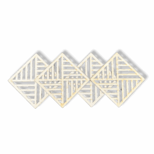 Drewniana podkładka podstawka pod kubek kwadrat decoupage ze sklejki 1szt