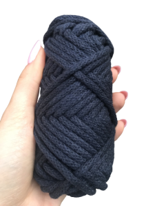 WAS Sznurek bawełniany z rdzeniem atrament 20m 5mm WAS