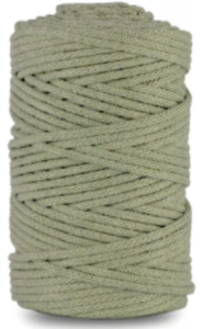 WAS sznurek bawełniany 100m 3mm OLIWKOWY