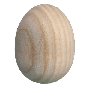 Drewniane jajko jajo kurze toczone decoupage baza pisanka wielkanoc 3D