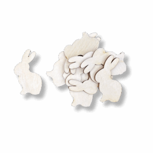 Scrapki zając zajączek królik króliczek wielkanocny decoupage dekor 10szt