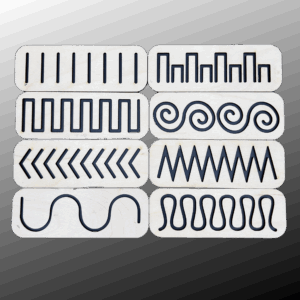 Tablice grafomotoryczne szlaczki metoda Montessori nauka pisania 8szt