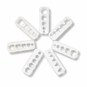 Drewniany szablon szablony zestaw szablonów do rysowania dla dzieci 7szt