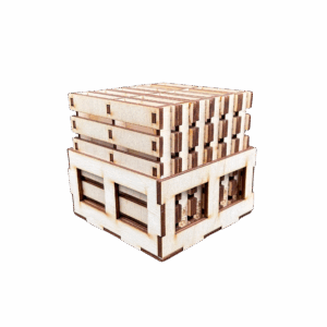 Drewniana podkładka podkładki podstawka pod kubek decoupage paleta sklejka