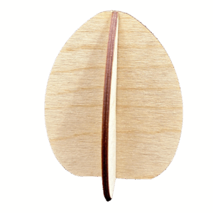 Drewniane jajko jajo składane stojące 3D decoupage wielkanocne dekoracja