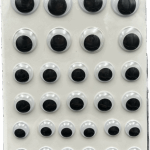 Ruchome oczy oczka samoprzylepne mix rozmiarów