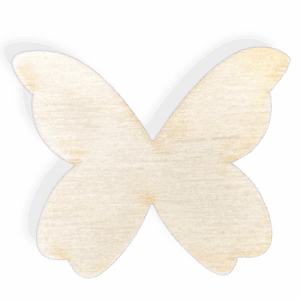 Drewniany dekor motyl motylek decoupage ozdoba scrapki ze sklejki płaski