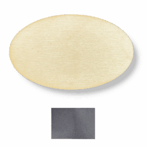 Drewniana baza pod magnes magnesy owal owalna jajko do ozdabiania DIY