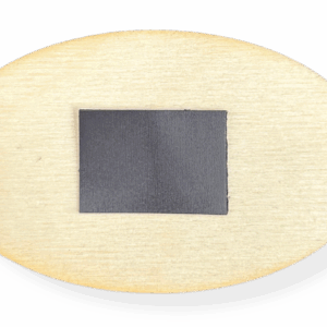 Drewniana baza pod magnes magnesy owal owalna jajko do ozdabiania DIY