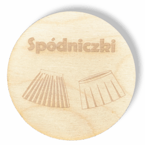 Drewniana plakietka tabliczka na szufladę pudełko decoupage plakietki 1szt