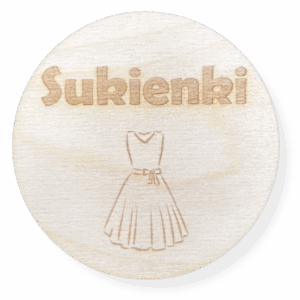 Drewniana plakietka tabliczka na szufladę pudełko decoupage plakietki 1szt