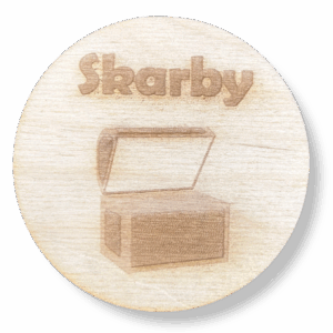 Drewniana plakietka tabliczka na szufladę pudełko decoupage plakietki 1szt