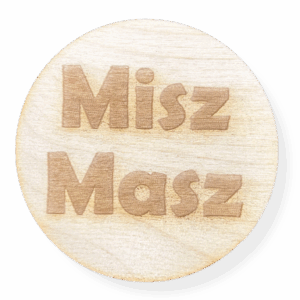 Drewniana plakietka tabliczka na szufladę pudełko decoupage plakietki 1szt