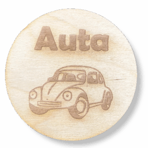 Drewniana plakietka tabliczka na szufladę pudełko decoupage plakietki 1szt