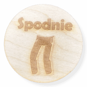 Drewniana plakietka tabliczka na szufladę pudełko decoupage plakietki 1szt