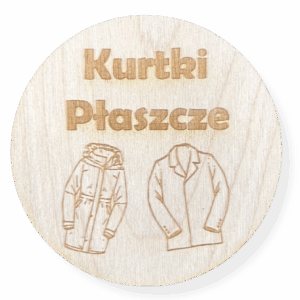 Drewniana plakietka tabliczka na szufladę pudełko decoupage plakietki 1szt