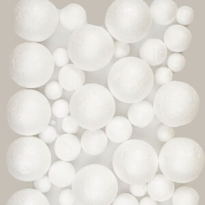 Kulki styropianowe białe mix wielkości