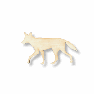 Drewniany dekor ze sklejki WILK WILCZYCA decoupage zwierzęta leśne