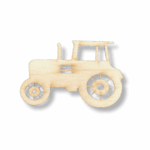 Drewniany dekor ze sklejki TRAKTOR decoupage CIĄGNIK