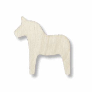 Drewniany dekor ze sklejki KOŃ KONIK decoupage drewniane zwierzątka