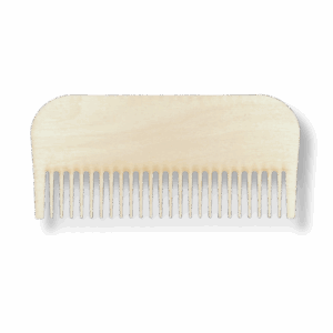 Grzebień drewniany do makramy do rozczesywania sznurka