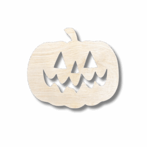 Drewniany dekor DYNIA HALLOWEEN decoupage ozdoba scrapki ze sklejki