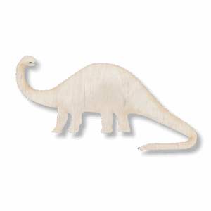 Drewniany dekor DINOZAUR decoupage ozdoba scrapki DIPLODOK