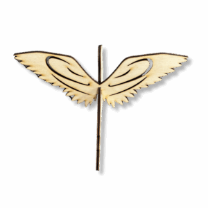 Drewniana przestrzenna zawieszka PTAK 3D