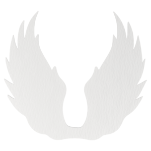 Skrzydełka skrzydła anielskie BIAŁE anioł do anioła baza decoupage