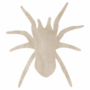 Drewniany dekor PAJĄK PAJĄCZEK HALLOWEEN decoupage ozdoba ze sklejki scrapki