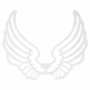 Skrzydła BIAŁE anioł skrzydełka anielskie baza decoupage do anioła