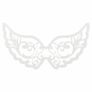 Skrzydełka skrzydła BIAŁE anielskie drewniane anioł decoupage