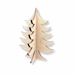 Drewniana CHOINKA 2w1 drzewko dekoracja stojąca dekor