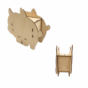 Drewniana Świnka Skarbonka OSZCZĘDZAJ DZIŚ SPEŁNIAJ JUTRO