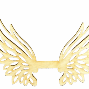 Skrzydełka skrzydła anielskie drewniane anioł 1szt