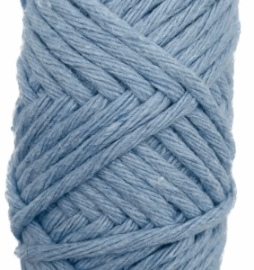 Sznurek bawełniany skręcany BŁĘKITNY 20m 3mm