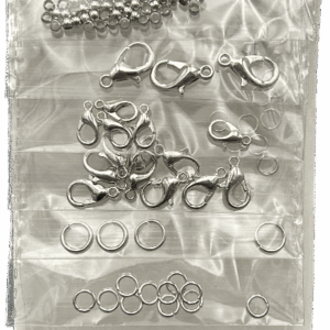 Zestaw biżuteryjny srebrny 93 elementy