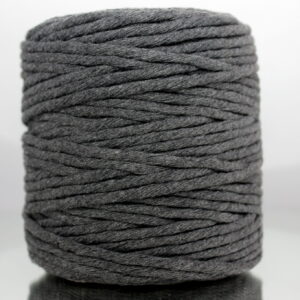 Sznurek bawełniany skręcany GRAFIT 100m 5mm