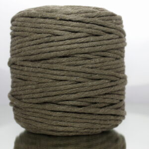 Sznurek bawełniany skręcany KHAKI 100m 5mm