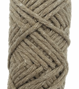 Sznurek bawełniany skręcany BEŻOWY 20m 3mm