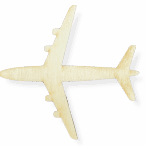 Scrapki drewniane samolot samoloty dekor decoupage ozdoba ze sklejki 1szt