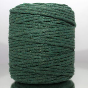 Sznurek bawełniany skręcany ZIELEŃ 100m 5mm