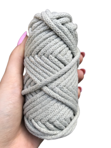 WAS Sznurek bawełniany z rdzeniem oliwkowy 20m 5mm WAS